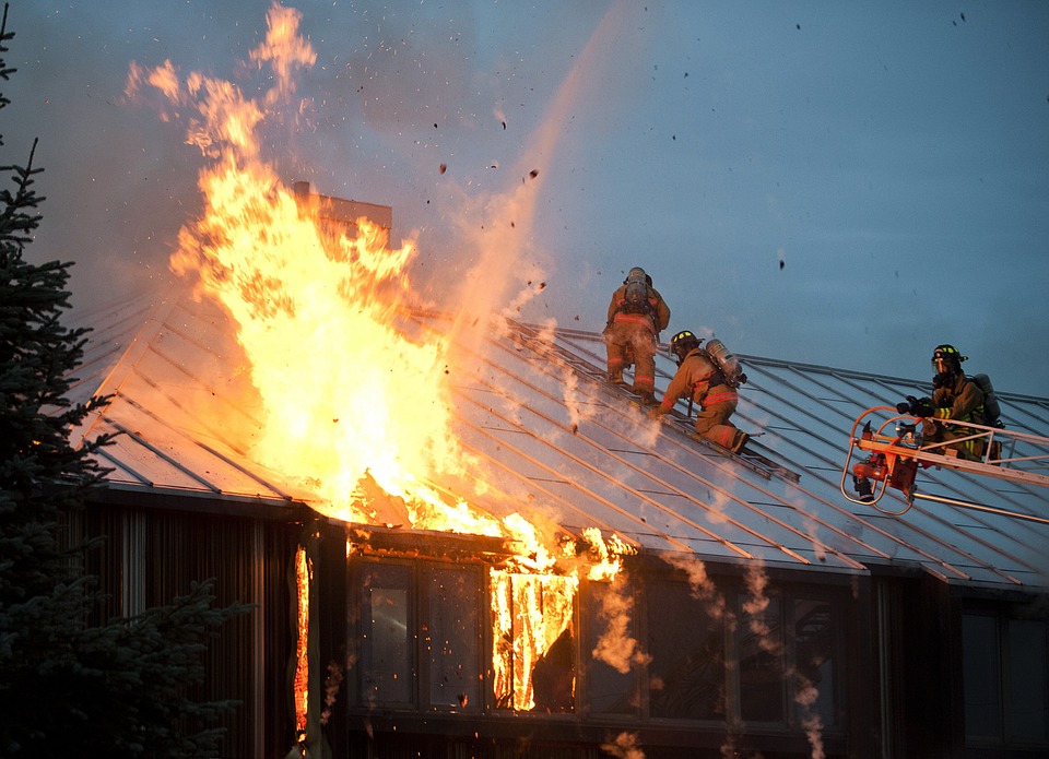 Tenant sets fire to Property